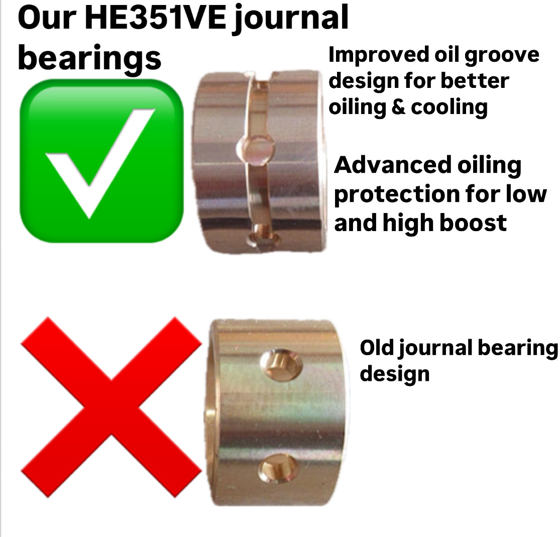 2007 - 2012 Dodge Ram 6.7 Cummins HE351VE turbo rebuild kit