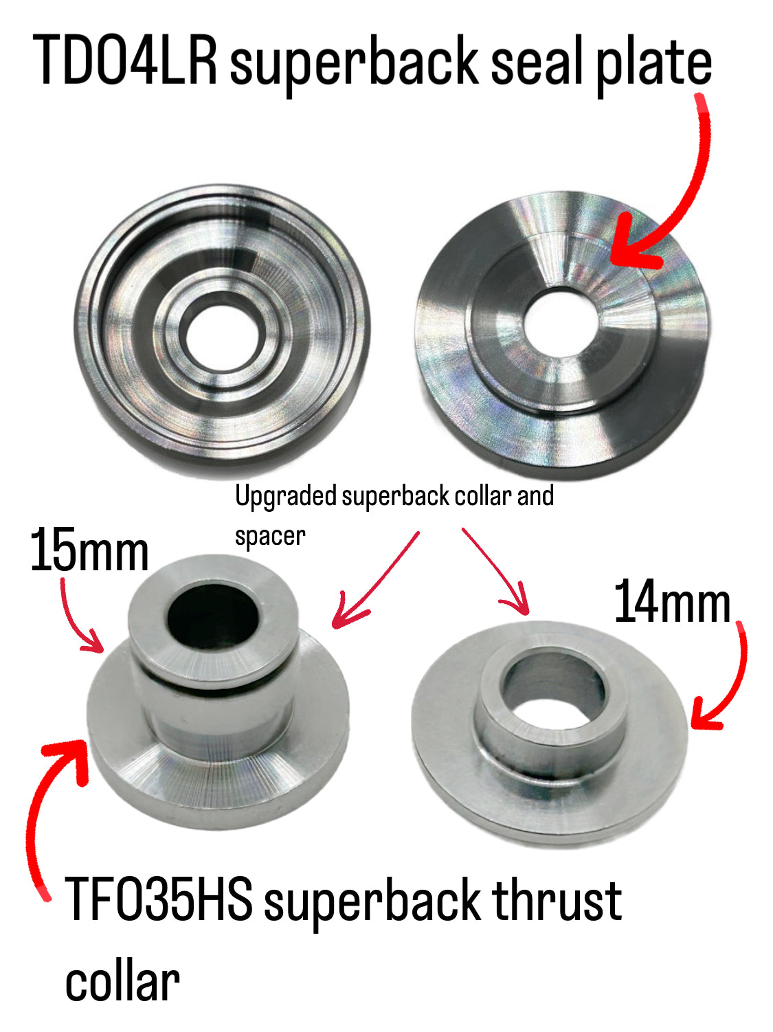 BMW N20 Dodge SRT4 TD04LR upgraded turbo rebuild kit