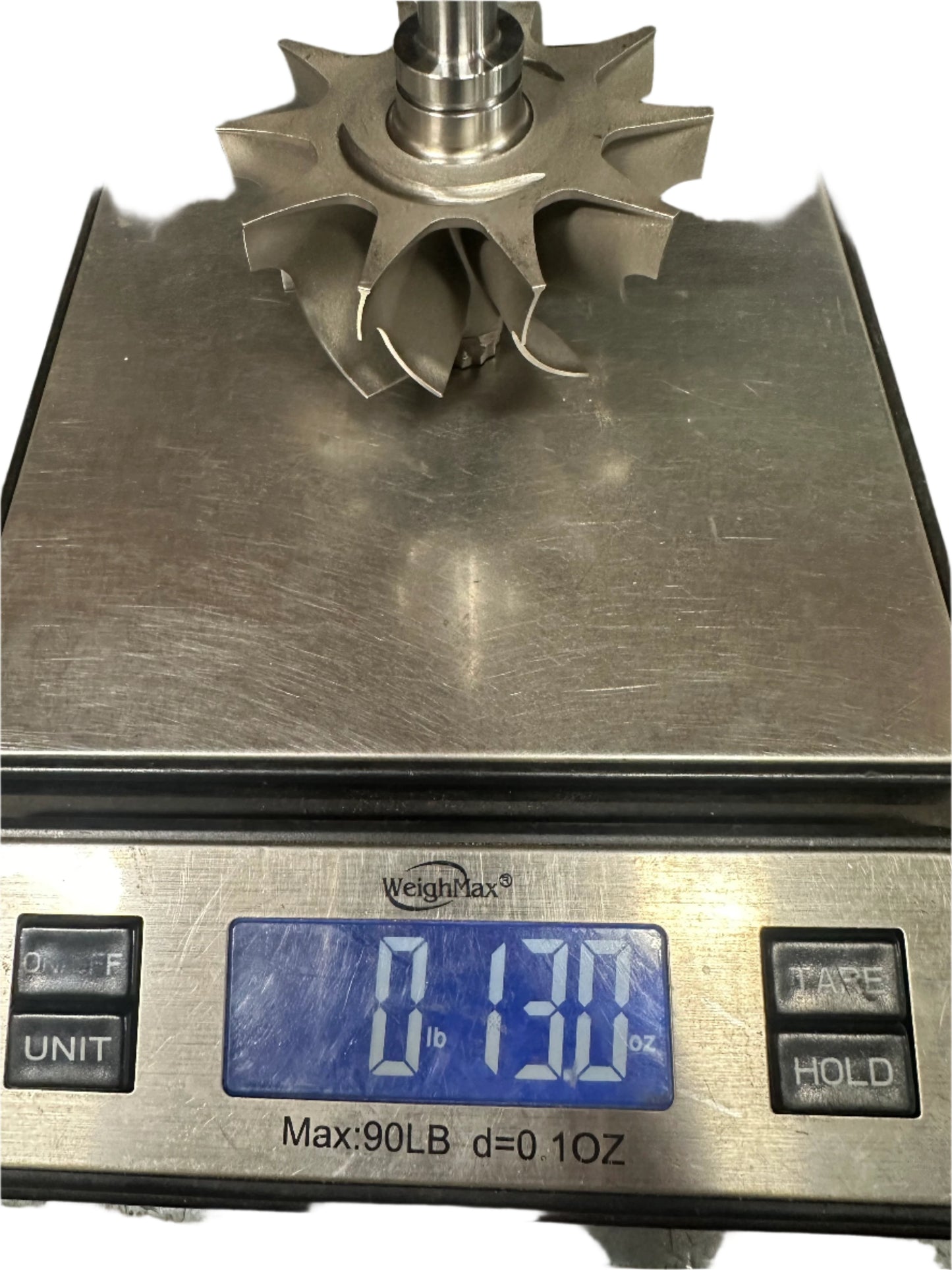 64mm HX40 D5 5+5 blade turbine shaft upgrade