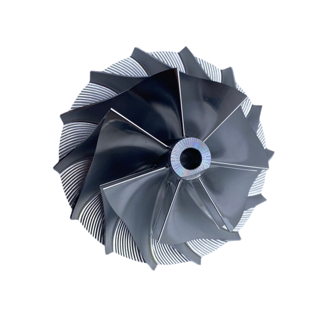 Open Wheel Compressor 60mm hx40 billet compressor wheel and housing – Turbo Lab of America