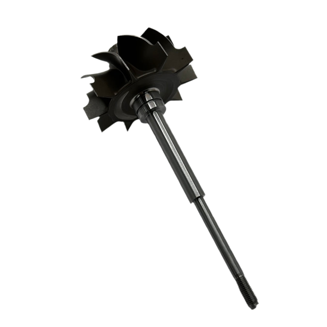 Hx40 64mm x 76mm 10 blade turbine shaft & wheel
