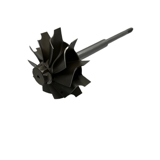 Hx40 64mm x 76mm 10 blade turbine shaft & wheel