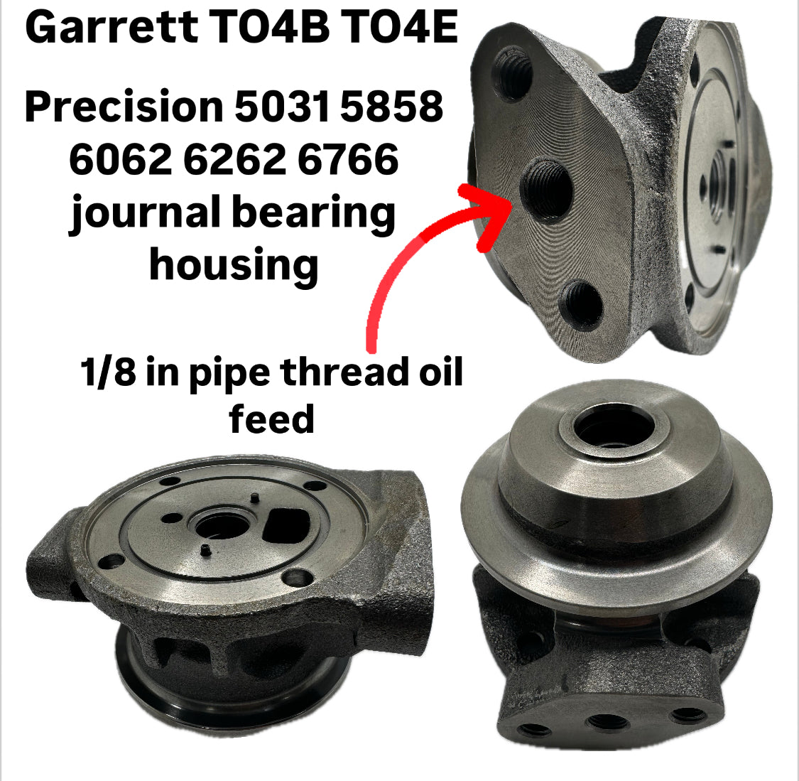 Garrett PTE T04 bearing housing